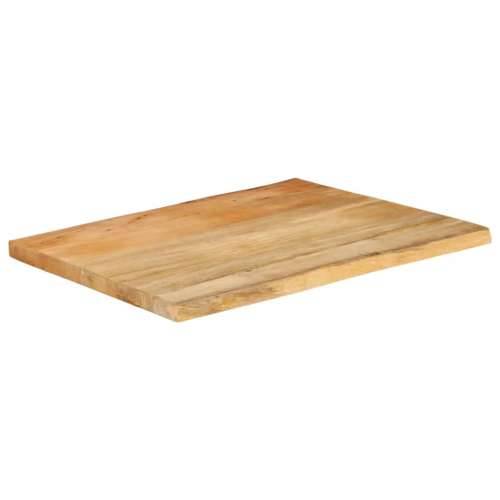 Stolna ploča 80x60x3,8 cm od masivnog drva manga sa živim rubom - Drvo manga (prirodno) 80 x 60 cm 1 38 mm Cijena