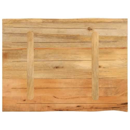 Stolna ploča 80x60x3,8 cm od masivnog drva manga sa živim rubom - Drvo manga (prirodno) 80 x 60 cm 1 38 mm Cijena