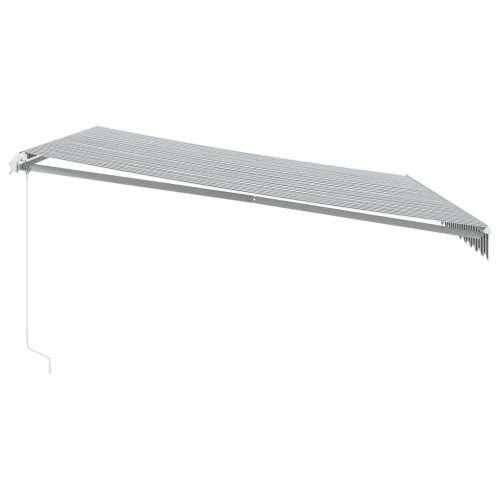 Tenda na ručno uvlačenje s LED antracit i bijela 450 x 350 cm - Antracit i crna 400 x 300 cm 1 Cijena