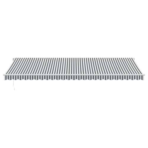 Tenda na ručno uvlačenje s LED antracit i bijela 600 x 350 cm - Antracit i crna 500 x 300 m 1 Cijena