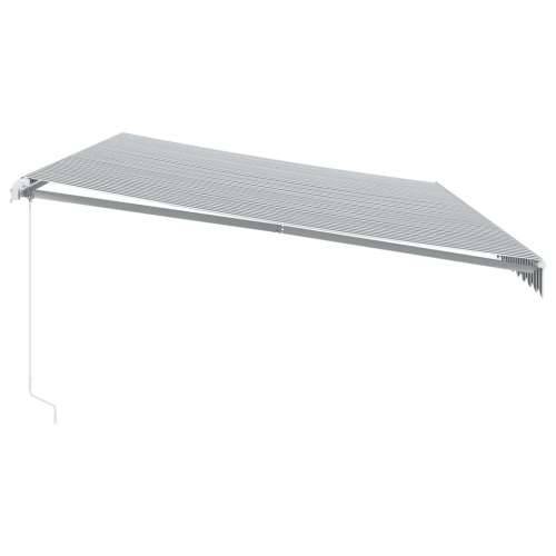 Tenda na ručno uvlačenje s LED antracit i bijela 600 x 350 cm - Antracit i crna 500 x 300 m 1 Cijena