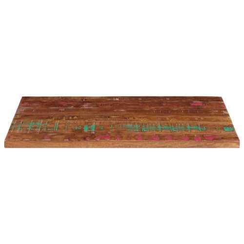Stolna ploča 100x50x2,5 cm pravokutna masivno obnovljeno drvo - Obnovljeno drvo (višebojno) 100 x 50 cm 1 25 mm Cijena