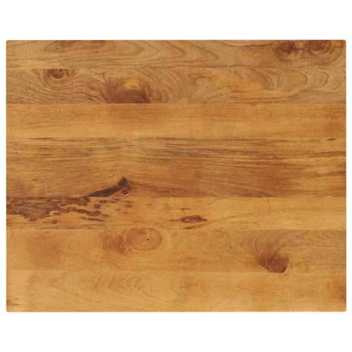 Stolna ploča 90x80x3,8 cm pravokutna od masivnog drva manga - Drvo manga (završna obrada od hrastovine) 90 x 80 cm 1 38 mm Cijena