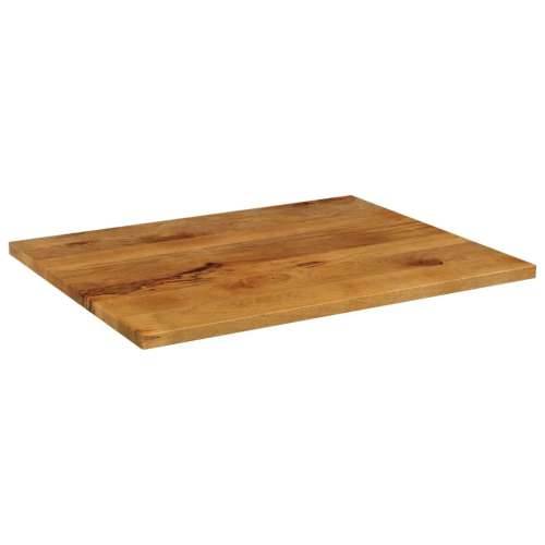 Stolna ploča 90x80x3,8 cm pravokutna od masivnog drva manga - Drvo manga (završna obrada od hrastovine) 90 x 80 cm 1 38 mm Cijena