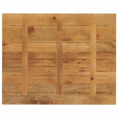 Stolna ploča 90x80x3,8 cm pravokutna od masivnog drva manga - Drvo manga (završna obrada od hrastovine) 90 x 80 cm 1 38 mm Cijena