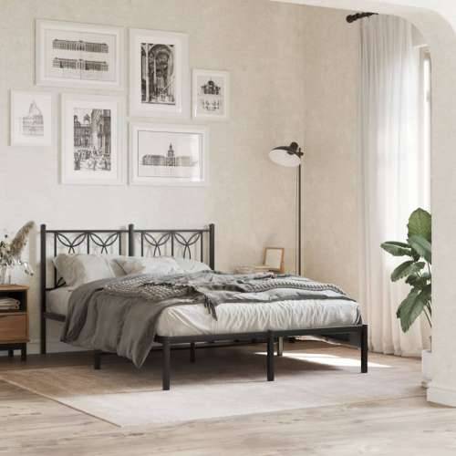Metalno uzglavlje crno 135 cm - Crna 135 cm 1 Cijena
