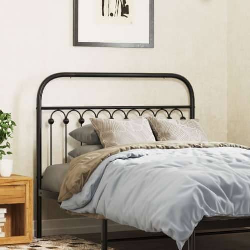 Metalno uzglavlje crno 107 cm - Crna 107 cm 1 Cijena