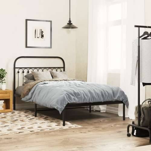 Metalno uzglavlje crno 107 cm - Crna 107 cm 1 Cijena