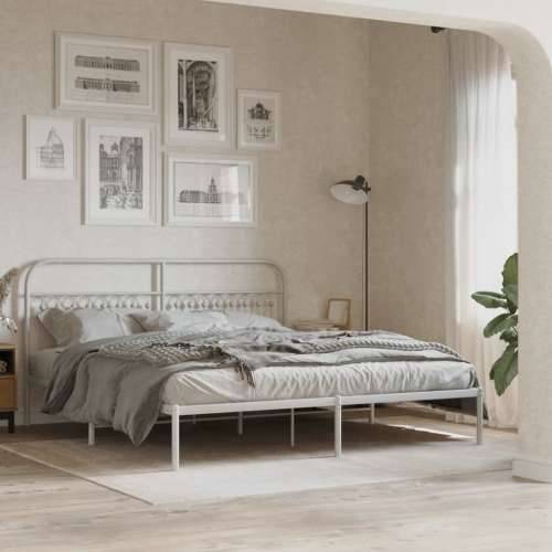 Metalno uzglavlje bijelo 180 cm - Bijela 180 cm 1 Cijena