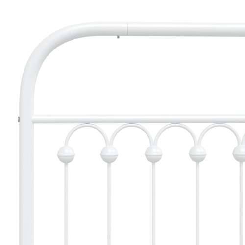 Metalno uzglavlje bijelo 180 cm - Bijela 180 cm 1 Cijena