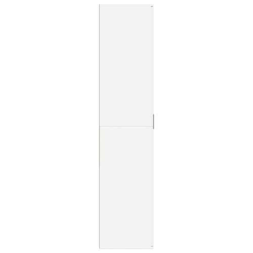 Ormarić za cipele bijeli 80 x 39 x 178 cm konstruirano drvo - Bijela 1 Cijena