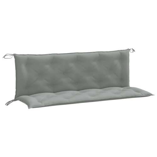 Jastuci za vrtnu klupu 2 kom svjetlosivi 150x50x7 cm tkanine - prošarana svjetlosiva 150 x 50 x 7 cm 1 Cijena