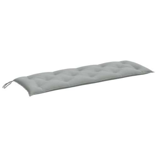 Jastuci za vrtnu klupu 2 kom svjetlosivi 150x50x7 cm tkanine - prošarana svjetlosiva 150 x 50 x 7 cm 1 Cijena