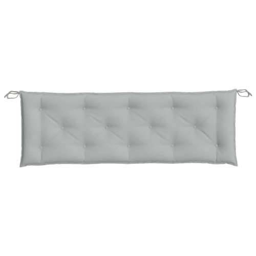 Jastuci za vrtnu klupu 2 kom svjetlosivi 150x50x7 cm tkanine - prošarana svjetlosiva 150 x 50 x 7 cm 1 Cijena