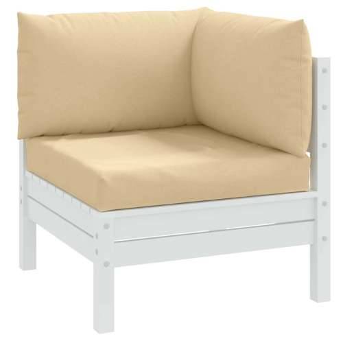 Jastuci za palete 3 kom prošarano bež od tkanine - Bež 1 kutna sofa Cijena