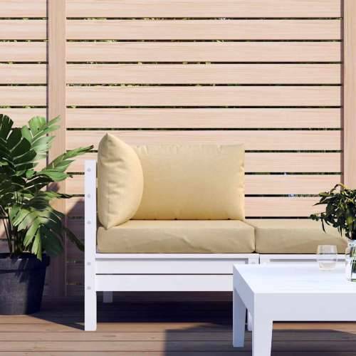 Jastuci za palete 3 kom prošarano bež od tkanine - Bež 1 kutna sofa Cijena