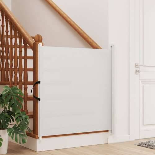 Uvlačiva vrata za kućne ljubimce bijela 117,5x125 cm - Bijela 117,5 x 125 cm Cijena