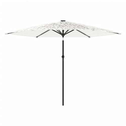 Vrtni suncobran s čeličnom šipkom bijeli 288x288x225 cm - Bijela 288 x 288 x 225 cm 1 Cijena