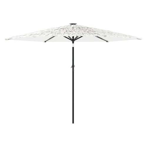 Vrtni suncobran s čeličnom šipkom bijeli 288x288x225 cm - Bijela 288 x 288 x 225 cm 1 Cijena