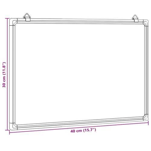 Magnetna ploča bijela 40 x 30 x 1,7 cm aluminijska - 40 x 30 x 1.7 cm Cijena