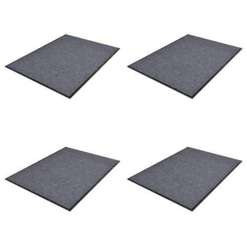 PVC otirači 4 kom sivi 90 x 60 cm  - 4 Cijena