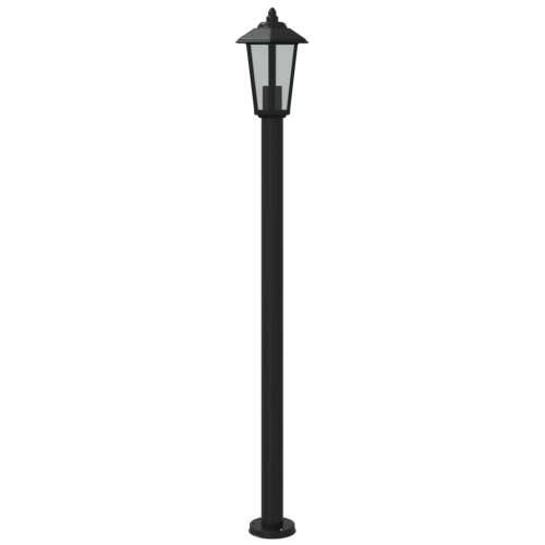 Vanjske podne svjetiljke 3 kom crna 120 cm nehrđajući čelik - Crna 120 cm 3 1 Cijena