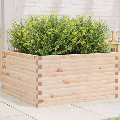 Vrtna sadilica 90 x 90 x 46 cm od masivne borovine - Prirodna boja bora 90 x 90 x 46 cm 1 Cijena