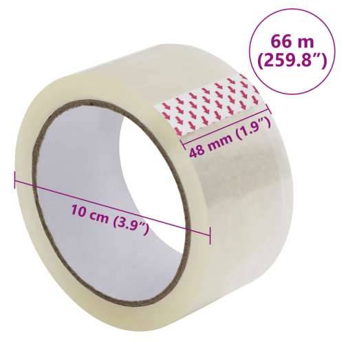 Traka za pakiranje 36 kom prozirna 48 mm x 66 m - Transparentan 45 μm 36 Cijena