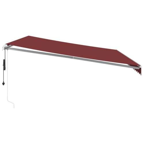 Tenda na automatsko uvlačenje bordo 500 x 300 cm - boja burgundca i bijela 500 x 300 cm 1 Cijena
