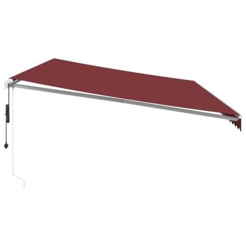 Tenda na automatsko uvlačenje bordo 600 x 300 cm - boja burgundca i bijela 600 x 300 cm 1 Cijena
