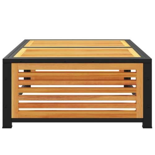 Vrtni stolić 68 x 68 x 30 cm od masivnog bagremovog drva - Krema 1 stol Cijena