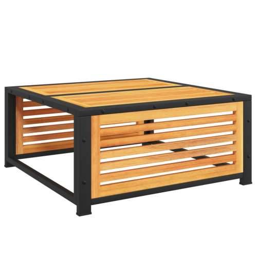 Vrtni stolić 68 x 68 x 30 cm od masivnog bagremovog drva - Krema 1 stol Cijena