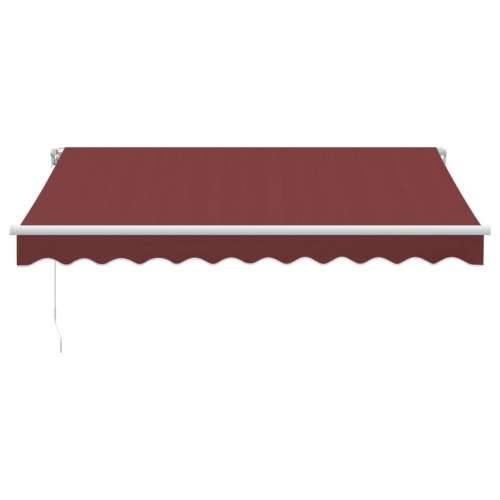Tenda na ručno uvlačenje bordo 300 x 250 cm Cijena