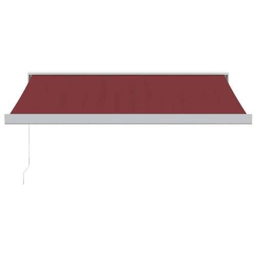 Tenda na ručno uvlačenje bordo 300 x 250 cm - boja burgundca i bijela 300 x 250 cm 1 Cijena
