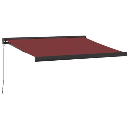 Tenda na ručno uvlačenje bordo 300 x 250 cm - Tamno crvena 300 x 250 cm 1 Cijena