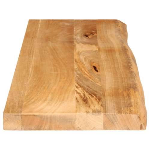 Stolna ploča sa živim rubom 100x20x2,5cm od masivnog drva manga Prirodna 100 x 20 x 2.5 cm 1 masivno drvo manga Cijena
