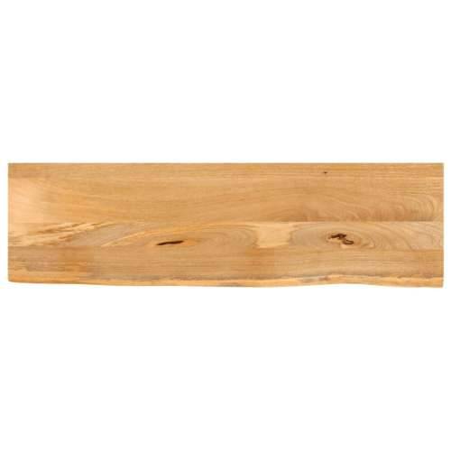 Stolna ploča sa živim rubom 110x30x3,8cm od masivnog drva manga - Prirodna 110 x 30 x 3.8 cm 1 masivno drvo manga Cijena