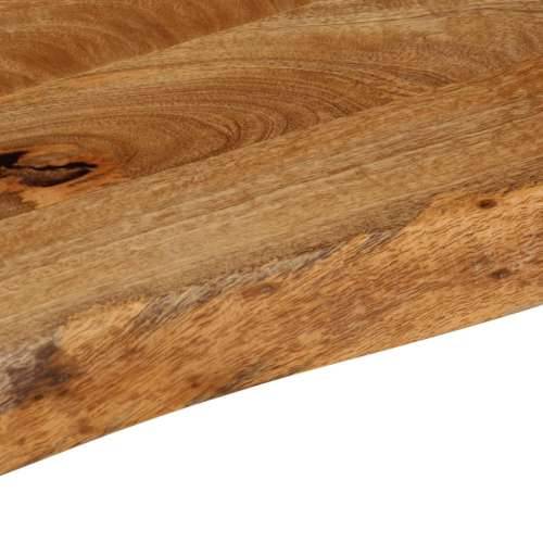 Stolna ploča sa živim rubom 110x30x3,8cm od masivnog drva manga - Prirodna 110 x 30 x 3.8 cm 1 masivno drvo manga Cijena