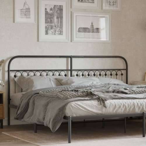 Metalno uzglavlje crno 193 cm - Crna 193 cm 1 Cijena