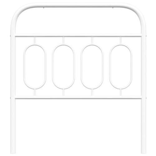 Metalno uzglavlje bijelo 90 cm - Bijela 90 cm 1 Cijena