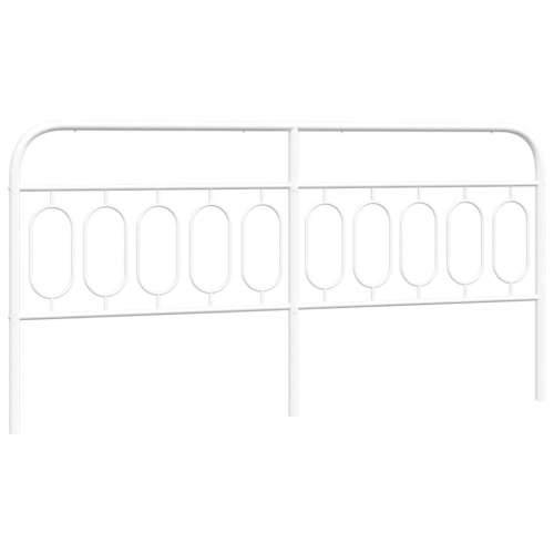 Metalno uzglavlje bijelo 200 cm - Bijela 200 cm 1 Cijena