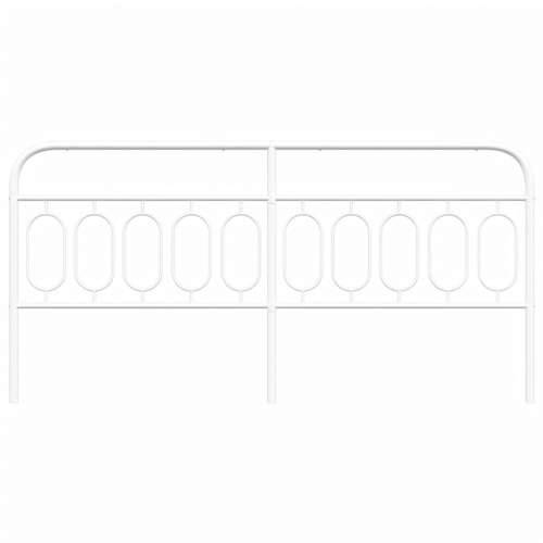 Metalno uzglavlje bijelo 200 cm - Bijela 200 cm 1 Cijena