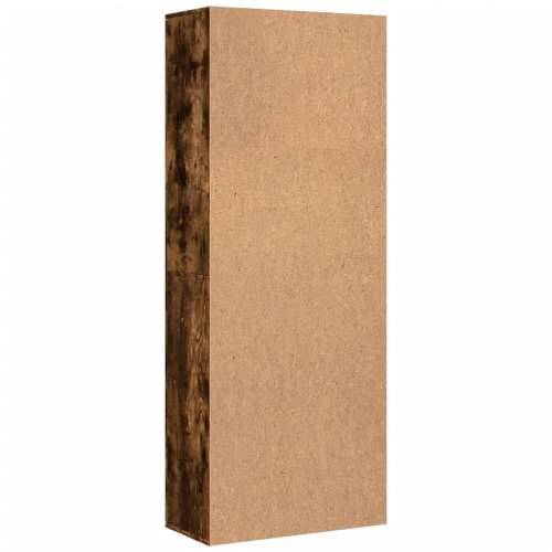 Visoka komoda dimljeni hrast 70x35x180 cm konstruiranog drva - Dimljeni hrast 1 Cijena