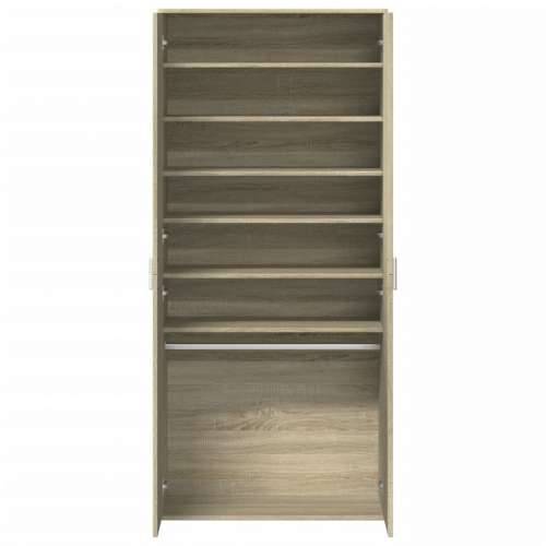 Ormarić za cipele boja hrasta 80x39x178 cm konstruirano drvo - sonoma hrast 1 Cijena