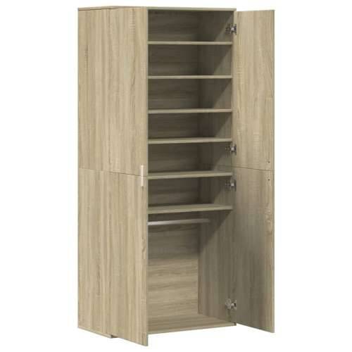 Ormarić za cipele boja hrasta 80x39x178 cm konstruirano drvo - sonoma hrast 1 Cijena