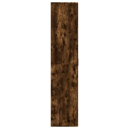 Ormarić za cipele dimljeni hrast 80x39x178 cm konstruirano drvo - Dimljeni hrast 1 Cijena