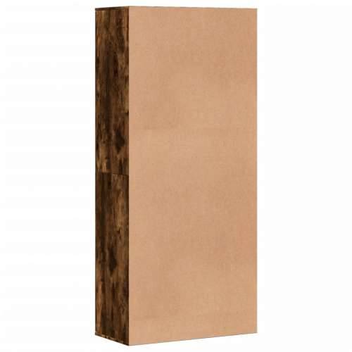Ormarić za cipele dimljeni hrast 80x39x178 cm konstruirano drvo - Dimljeni hrast 1 Cijena