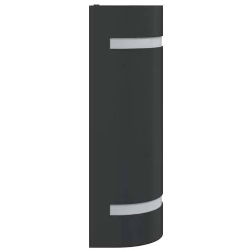 Vanjska zidna svjetiljka crna od lijevanog aluminija - 80 x 100 x 240 mm 1 Cijena