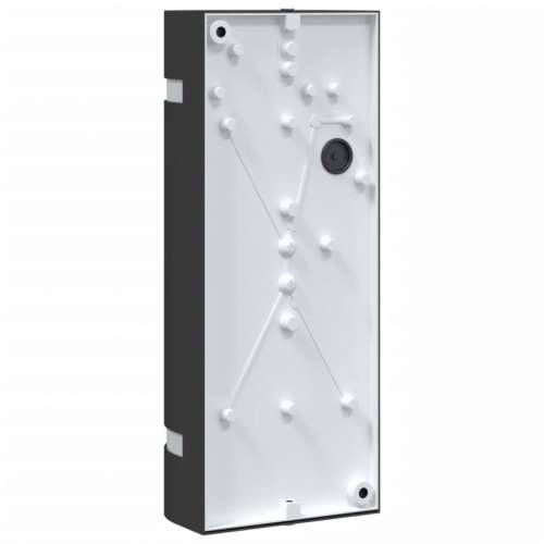 Vanjska zidna svjetiljka crna od lijevanog aluminija - 80 x 100 x 240 mm 1 Cijena