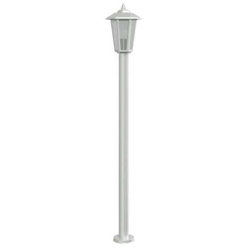 Vanjske podne svjetiljke 3 kom srebrne 120 cm nehrđajući čelik - Srebrno 120 cm 3 1 Cijena